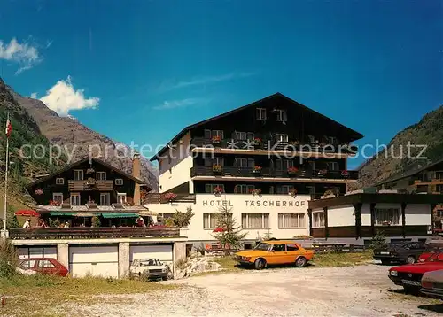 AK / Ansichtskarte Taesch Hotel Restaurant Taescherhof Alpen Taesch