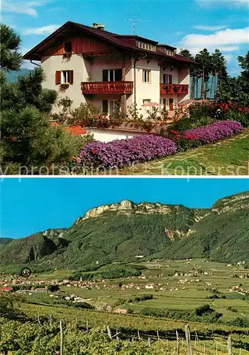 AK / Ansichtskarte St_Michael Eppan Pension Rittstein Landschaftspanorama St_Michael Eppan