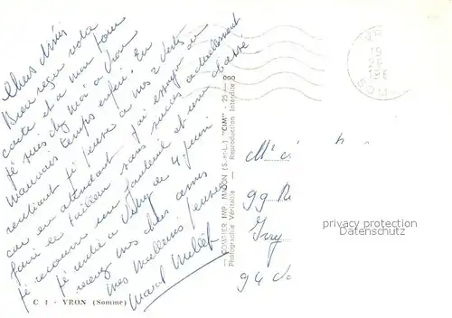 AK / Ansichtskarte Vron Teilansichten Strassenpartie Kirche Vron