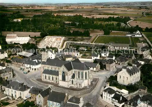 AK / Ansichtskarte Brehan_Loudeac Vue aerienne 