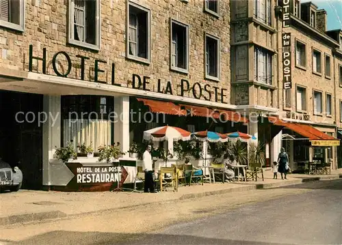 AK / Ansichtskarte Domfront_Orne Hotel de la Poste Restaurant Domfront Orne