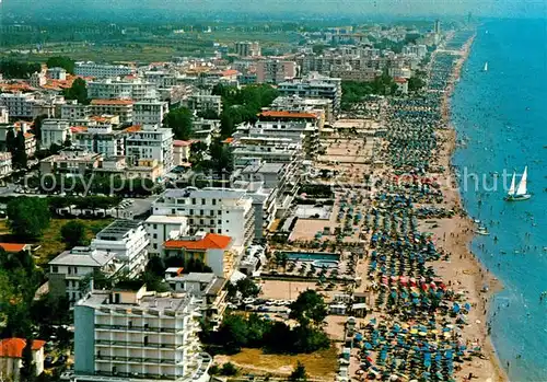 AK / Ansichtskarte Lido_di_Jesolo Spiaggia veduta aerea Lido_di_Jesolo