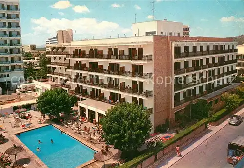 AK / Ansichtskarte Cala_Millor_Mallorca Hotel Bikini Piscina Cala_Millor_Mallorca