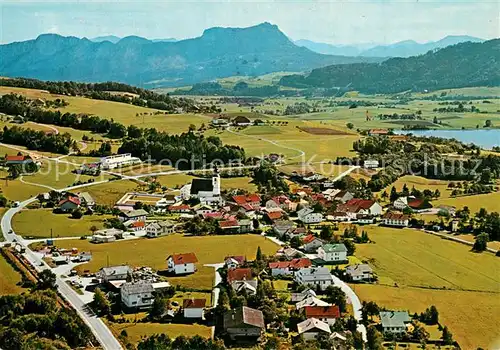 AK / Ansichtskarte Zell_Moos  t

mit Schober Schafberggruppe Fliegeraufnahme Zell_Moos