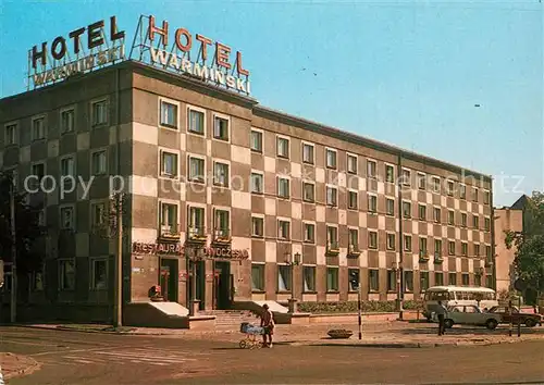 AK / Ansichtskarte Olsztyn_Allenstein Hotel Warminski Olsztyn_Allenstein