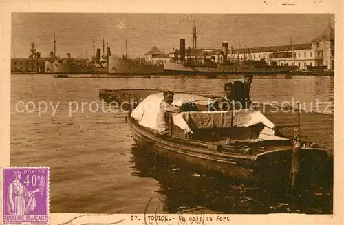 AK / Ansichtskarte Toulon_Var Un coin du Port Toulon_Var