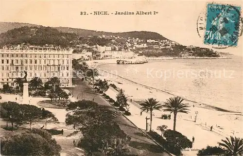AK / Ansichtskarte Nice_Alpes_Maritimes Jardins Albert Ier Nice_Alpes_Maritimes