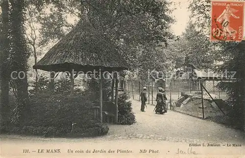 AK / Ansichtskarte Le_Mans_Sarthe Un coin du Jardin des Plantes Le_Mans_Sarthe