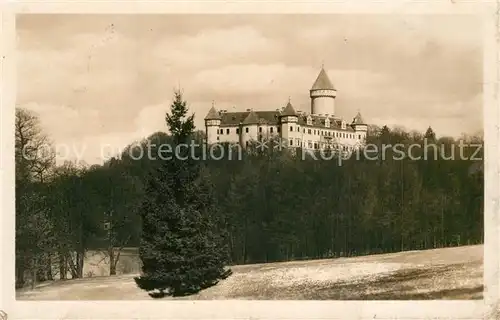 AK / Ansichtskarte Konopiste_Tschechien Zamek Konopiste Konopiste_Tschechien