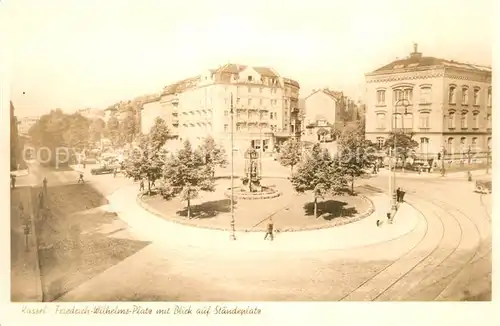 AK / Ansichtskarte Kassel Friedrich Wilhelms Platz mit Staendeplatz Kassel