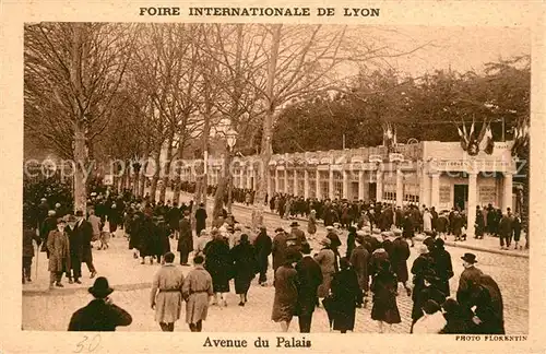 AK / Ansichtskarte Lyon_France Avenue du Palais Lyon France