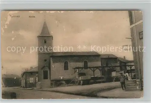 AK / Ansichtskarte Piennes Eglise Kirche Piennes