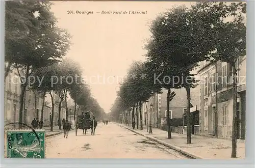 AK / Ansichtskarte Bourges Boulevard de l Arsenal Bourges