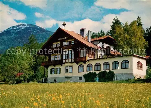 AK / Ansichtskarte Igls_Tirol Hotel Gruberhof Igls_Tirol