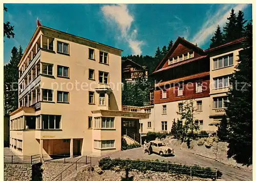 AK / Ansichtskarte Arosa_GR Hotel Belvedere Tanneck Arosa_GR