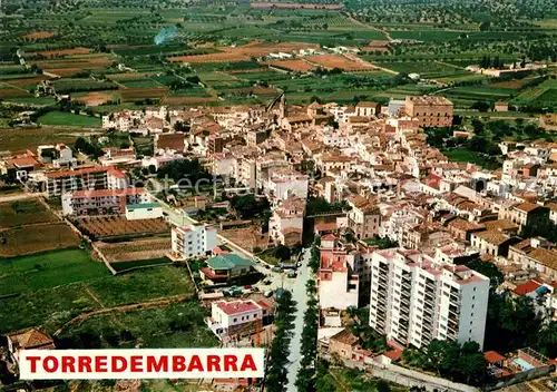 AK / Ansichtskarte Torredembarra Vista aerea Torredembarra