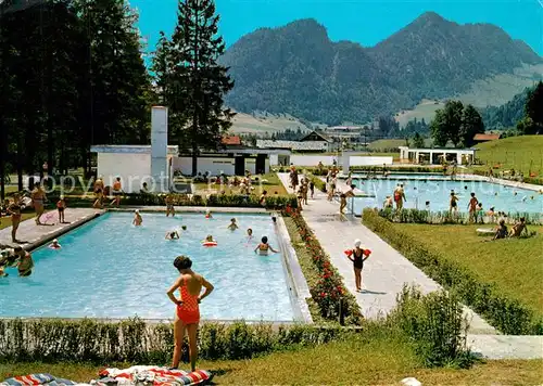 AK / Ansichtskarte Koessen_Tirol Freibad Koessen Tirol