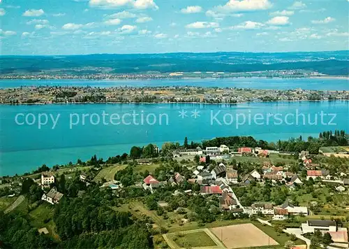 AK / Ansichtskarte Arenenberg Untersee Insel Reichenau Fliegeraufnahme Arenenberg