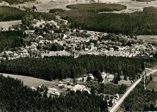AK / Ansichtskarte Koenigsfeld_Schwarzwald Heilklimatischer Hoehenluftkurort Fliegeraufnahme Koenigsfeld Schwarzwald