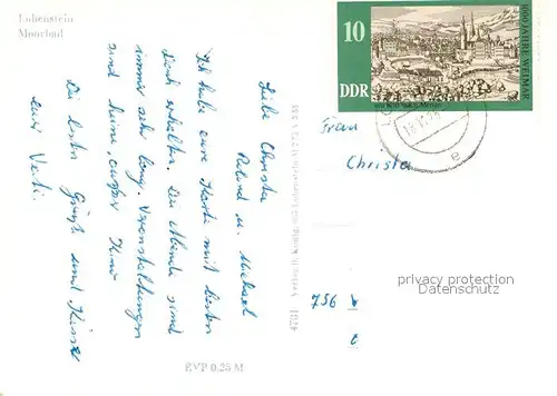 AK / Ansichtskarte Bad_Lobenstein_Thueringen Moorbad Bad_Lobenstein_Thueringen