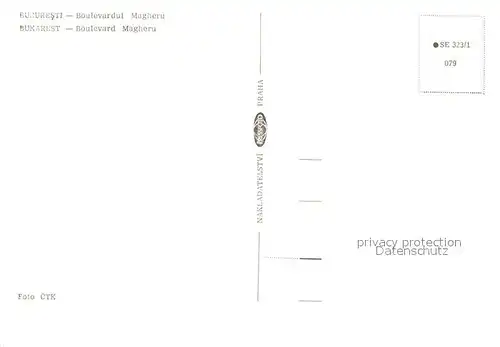 AK / Ansichtskarte Bukarest Boulevard Magheru Bukarest