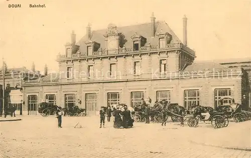 AK / Ansichtskarte Douai_Nord La Gare Bahnhof Douai_Nord