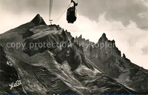 AK / Ansichtskarte Le_Mont Dore Cabine du Teleferique arrivant aux aiguilles du Sancy Le_Mont Dore