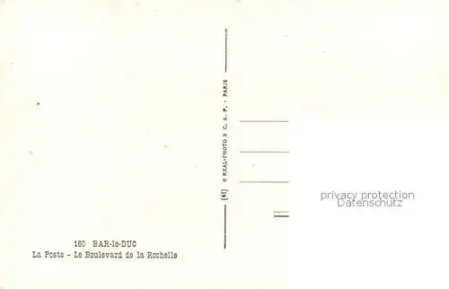 AK / Ansichtskarte Bar_le_Duc_Lothringen La Poste Boulevard de la Rochelle Bar_le_Duc_Lothringen