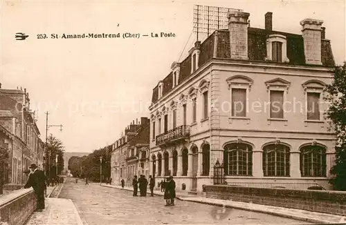 AK / Ansichtskarte Saint Amand Montrond La Poste Saint Amand Montrond