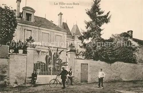 AK / Ansichtskarte La_Ville aux Bois Chateau Schloss Kriegserinnerungskarte La_Ville aux Bois