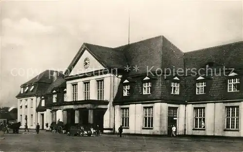 AK / Ansichtskarte Sarrebourg La Gare Bahnhof Sarrebourg