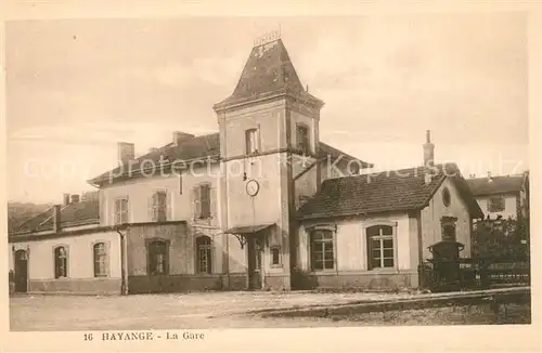 AK / Ansichtskarte Hayange La Gare Bahnhof Hayange