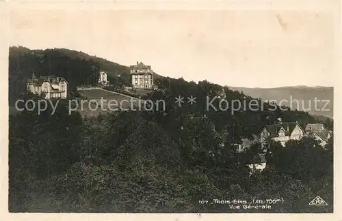 AK / Ansichtskarte Trois_Epis_Haut_Rhin_Elsass Vue generale Trois_Epis