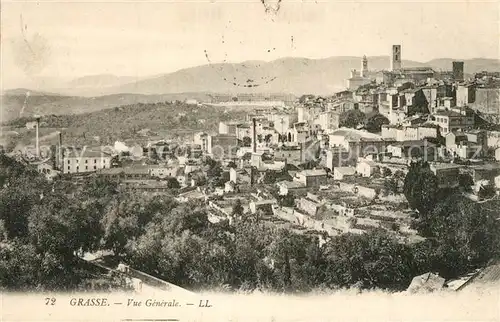 AK / Ansichtskarte Grasse_Alpes_Maritimes Vue generale Grasse_Alpes_Maritimes