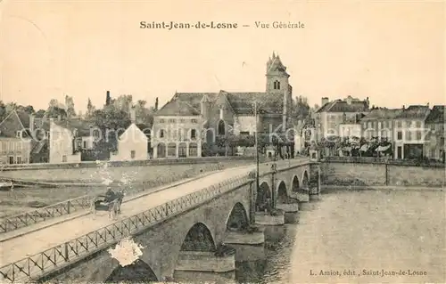 AK / Ansichtskarte Saint Jean de Losne Vue generale Saint Jean de Losne
