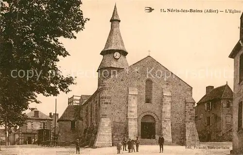 AK / Ansichtskarte Neris les Bains Eglise Neris les Bains