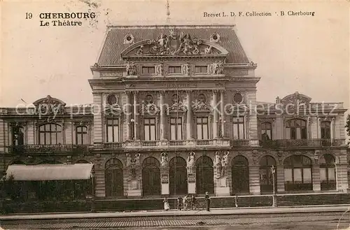 AK / Ansichtskarte Cherbourg_Octeville_Basse_Normandie Le Theatre Cherbourg_Octeville