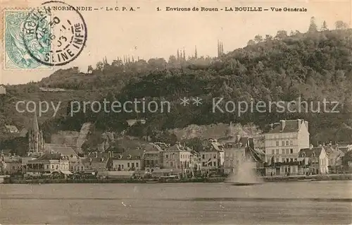 AK / Ansichtskarte La_Bouille_Seine Maritime Vue generale La_Bouille_Seine Maritime