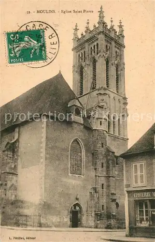 AK / Ansichtskarte Moulins_Allier Eglise Saint Pierre Moulins Allier