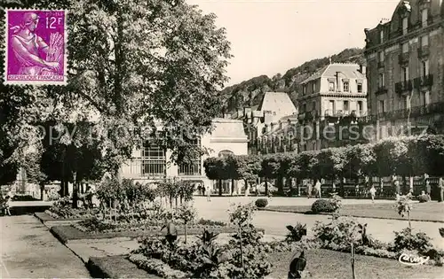 AK / Ansichtskarte Mont Dore_Puy_de_Dome Les Jardins et le Casino Mont Dore_Puy_de_Dome