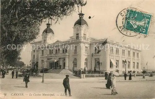 AK / Ansichtskarte Cannes_Alpes Maritimes Le Casino Municipal Cannes Alpes Maritimes