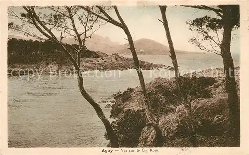 AK / Ansichtskarte Agay_Var Vue sur le Cap Roux Agay_Var