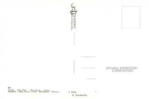 AK / Ansichtskarte Rhodos_Rhodes_aegaeis Hotel Rhodos Rhodos_Rhodes_aegaeis