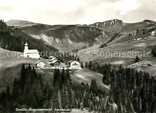 AK / Ansichtskarte Damuels_Vorarlberg im Bregenzerwald Damuels Vorarlberg