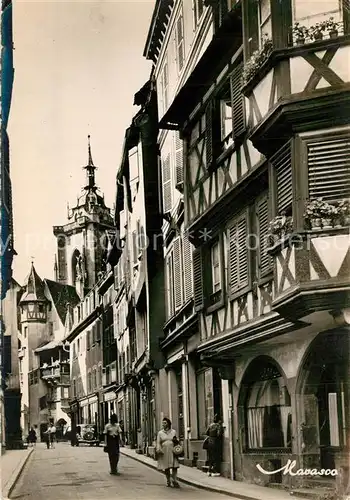 AK / Ansichtskarte Colmar_Haut_Rhin_Elsass La Rue des Marchands Colmar_Haut_Rhin_Elsass
