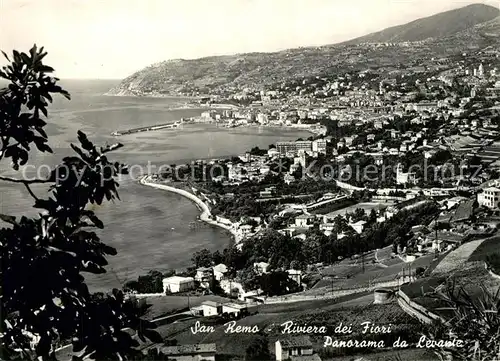 AK / Ansichtskarte San_Remo Riviera dei Fiori Panorama da Levante San_Remo