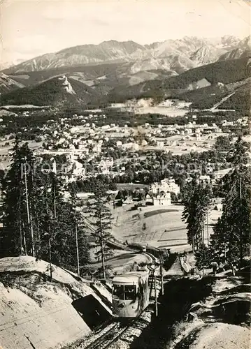 AK / Ansichtskarte Zakopane Widok ogolny z kolejki linowej Zakopane