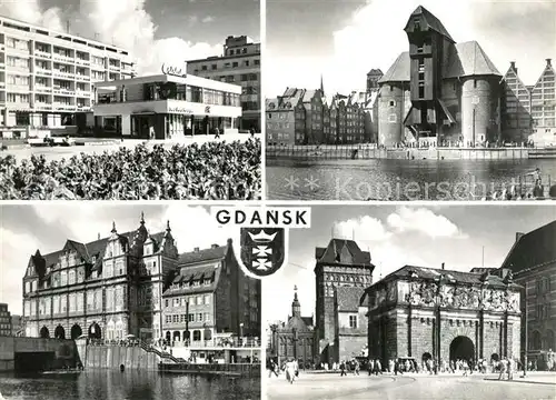 AK / Ansichtskarte Gdansk Teilansichten Gdansk