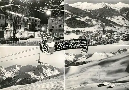 AK / Ansichtskarte Bad_Hofgastein Thermalbad an der Tauernbahn Panorama Bad_Hofgastein