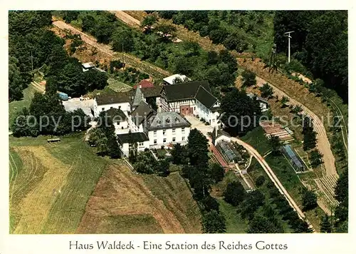 AK / Ansichtskarte Cartigny_Geneve Haus Waldeck Chateau Fliegeraufnahme Cartigny Geneve